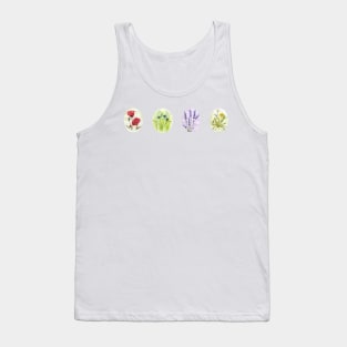 Summer flowers, various motifs Tank Top